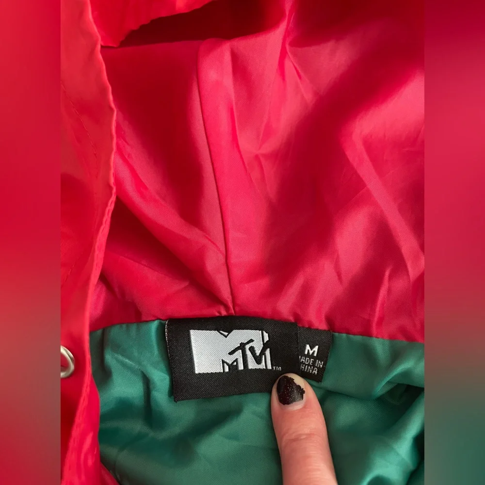 MTV Retro Zip-Up Windbreaker - Picture 8 of 13